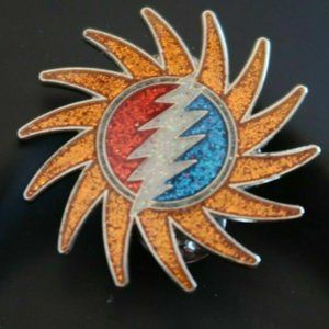 Dead & Company Limited Edition 2017 Tour Pin Sun Bolt #3262 Grateful Dead New!